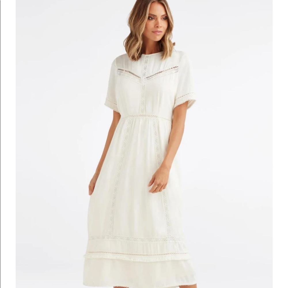 The Lace Midi Dress